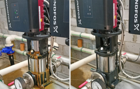 Технічне обслуговування насосної станції Hydro Multi-E 3 CRE 20-4 Технічне обслуговування насосної станції Hydro Multi-E 3 CRE 20-4