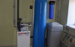 видалення радону з води на основі Radonett
